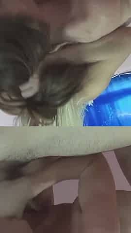 Bombshells getting fucked in threesome