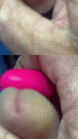 Edging onthe way home slutty af