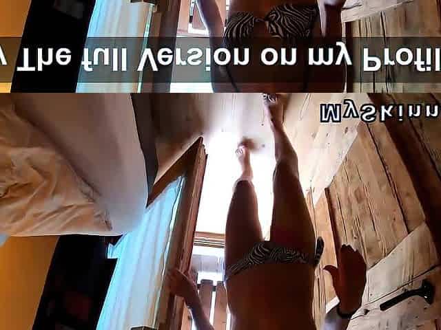 TRAILER Extraordinary cunt gape with three dildos, is a challange for my slim GF