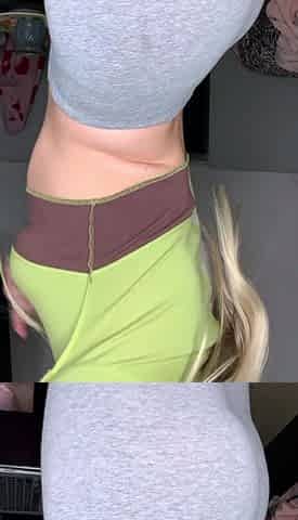 Blonde emo amateur solo masturbation