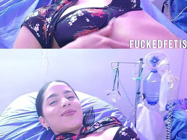 Helen star ninja underclothes hawt at Medical room