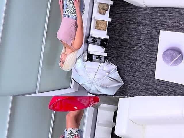 The Real Workout fit blonde babe hardcore sex