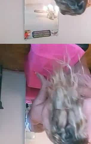 BBW Stretching Pussy on a 2 Liter Bottle