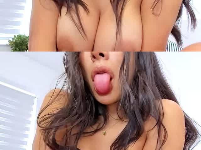 Big boobs milf masturbates with her dildo