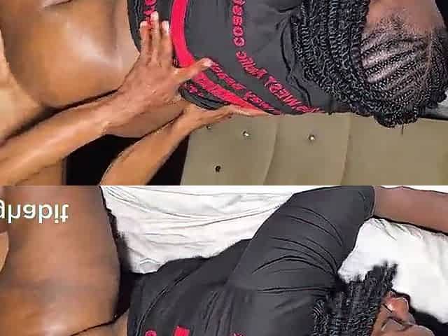 black matured large booty clapping