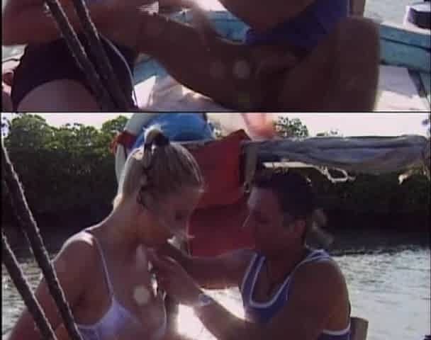 Amateur German Babe Got to Suck Cock and Makes Him Cum on Boat