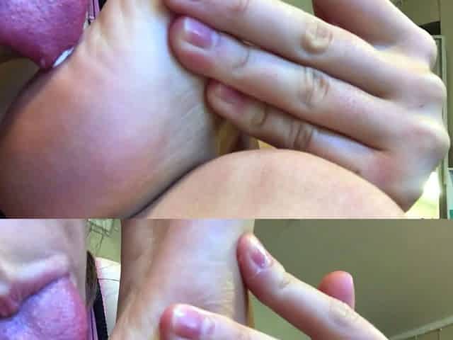 Teen fetish foot plays