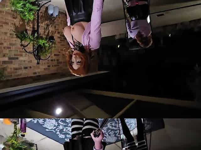 Sissy anal destruction with giant sex tool screwing machine