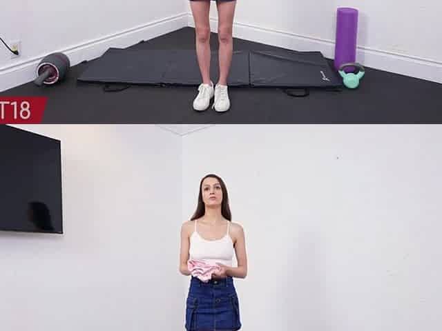 Fit18 - Summer Renee - Casting Small 4'11 Slender Model With All Natural D Cups
