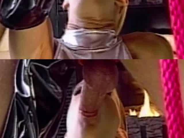 Penis Enters Her Snatch Vintage Hard fuck