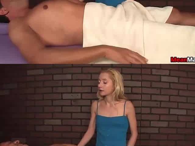 Face-sitting penis treatment