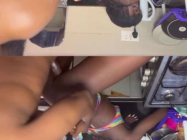 Lustful wite says that this ebony dude's thick shlong left her wide open