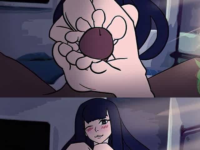 FOOTJOB TIL U CUM