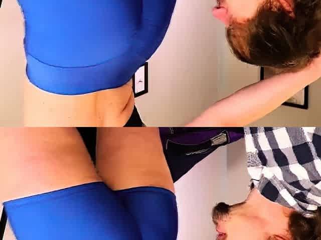 Ass Worship After Volleyball Practice with Ella Nova - Ella