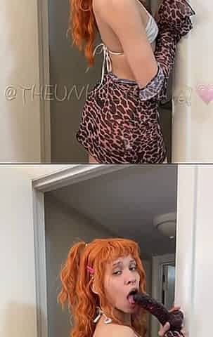Lesbian Training Her Throat