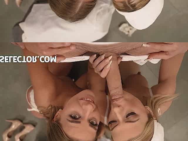 Nurse Initiation For Eveline Dellai Leads To Threesome With Milf Boss Nurse Babe