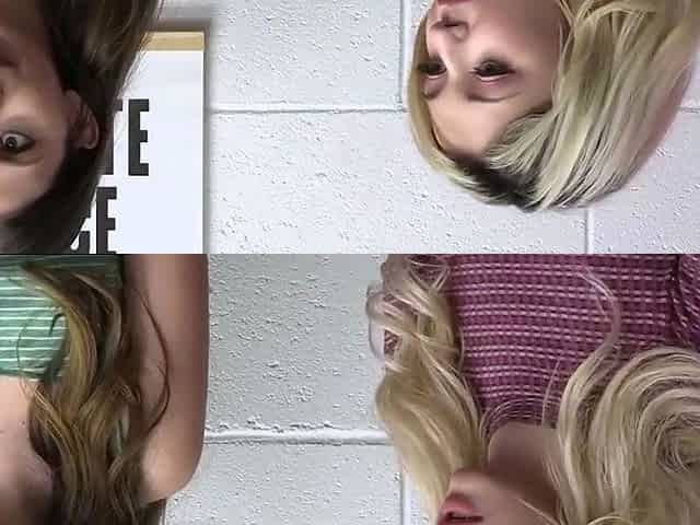 Three subordinated ladies enjoy a hardcore threesome