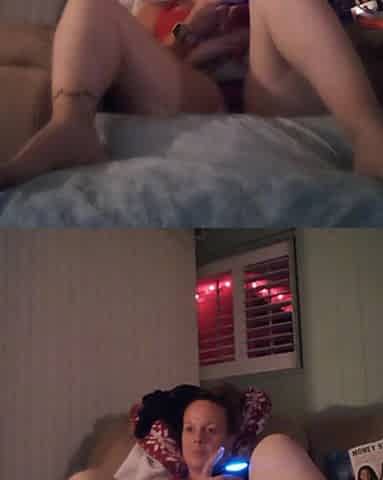 Girlfriend likes lifting up her petticoat to show our fans her pants