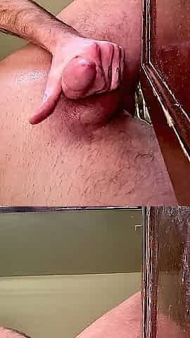 Large cock needs to be drained