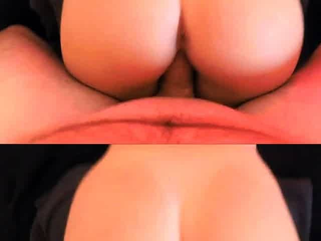 Prone Bone Creampie - Big Cock Fills Teen Pussy