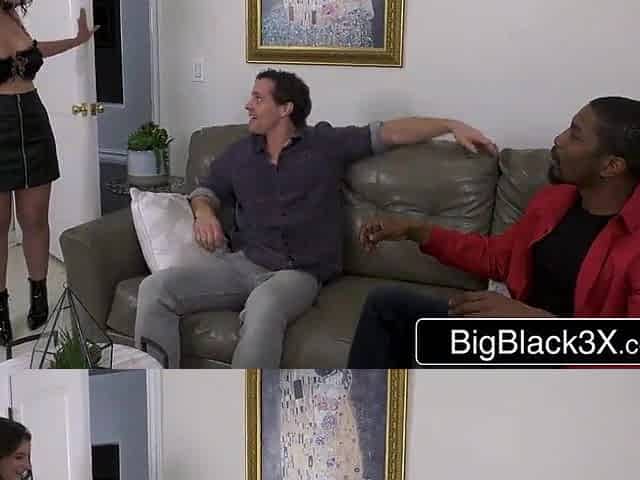 White Boyfriend Feeble as His Latin chick GF Takes a Hardcore Asshole Pounding