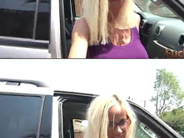 Older Blond Cougar Completely Tabitha Gets Large Ebony Ramrod for Her Snatch