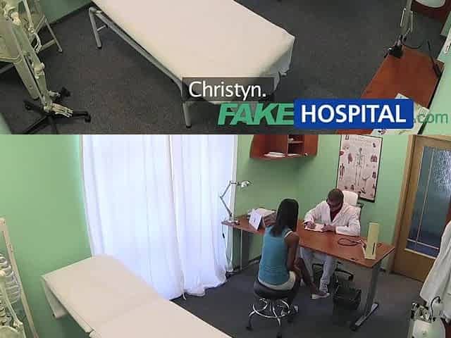 FakeHospital patient wishes bigger tits but gets a doctors penis implant instead