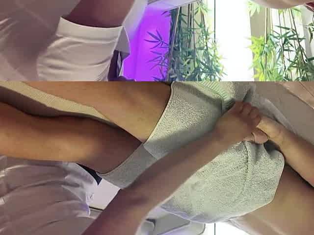 Superlatively good oriental massage in intimate room with glad ending