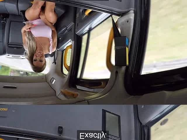 Fake Milf Taxi with Big Tits Bianca Finnish Fucks for a Free Ride