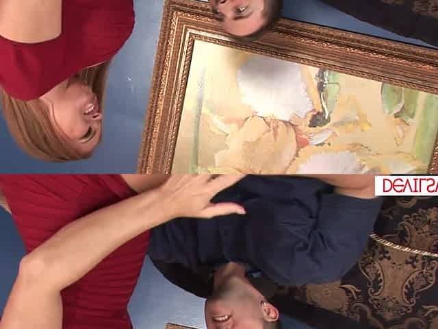 Big tits blonde stepsis makes her move to fuck her stepbro