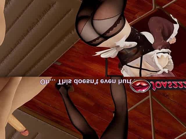 Anime Girl Mei in Pantyhose 3D Hentai - Big Ass Spanking, Standing G Spot Stimulation, and Desk Pussy Licking Squirt