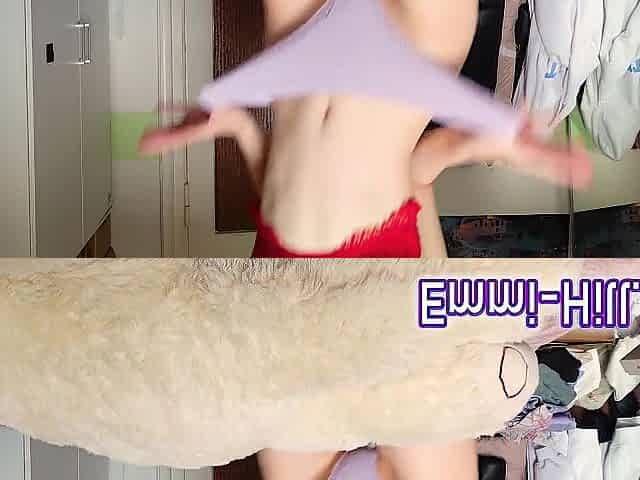 Incredibly Slim Teen Screw Teddy Bear to Climax!