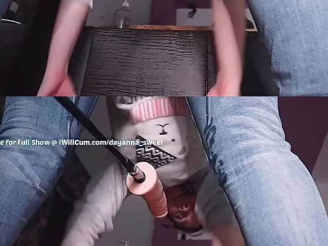Housewife Has Creamy Orgasms Thru Her Jeans