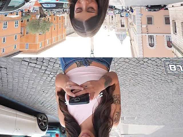 BJRAW Shy Silvia Soprano gets a facial