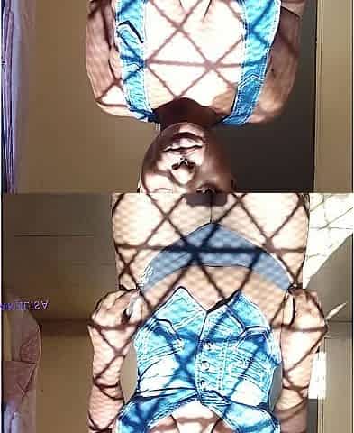 Akiilisa in Hot ebony underclothing,trapped