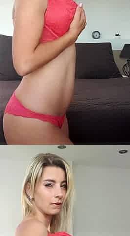 Alluring Blonde Babe with Pink Pussy Masturbate on Cam