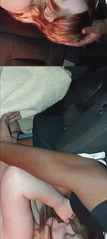 Hubby records me sucking my bulls dick