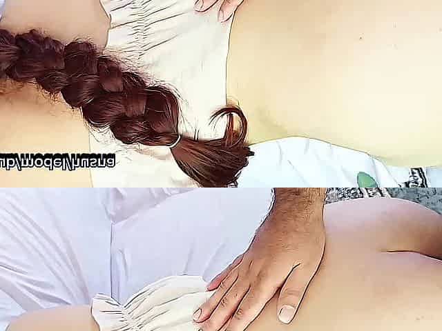 Pov view of deepthroat large booty cumshota husna