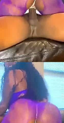 Horny and wild amateur black couple do a hardcore cam show