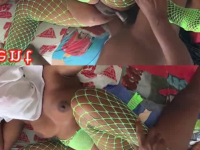 Light skin ebony Hotty gets screwed missionary by BBC!