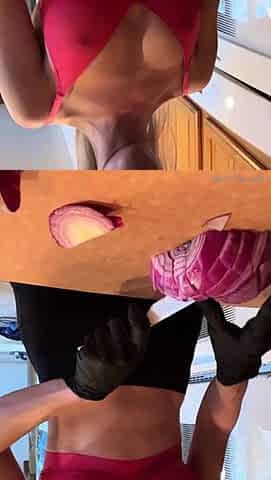 Amateur blond girl with big boobs getting fucked