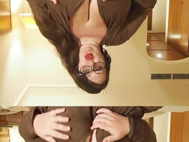 The Goddess Bragging Those Titties Showing You Who Is the Boss Here!