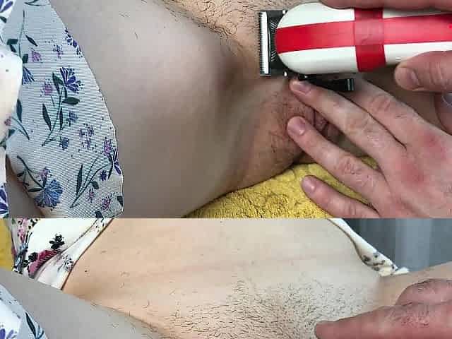 BALD HER CUNT AND DRILLED HER IN THE BOOTY