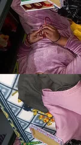 Panjabi Bhabhi Having Change Her Dress.