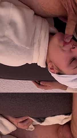 She Come From Shower for a Blowjob! Sloppy Girl