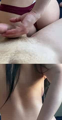 Amateur teen Blowjob with hardcore drilling