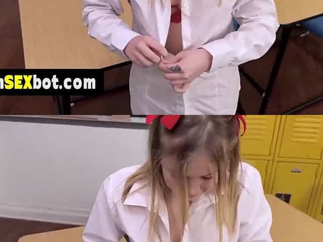 Additional cute Coco Lovelock gets double drilled by her 2 lascivious mentors