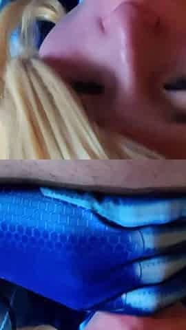Samus Gives You a Real Blowjob