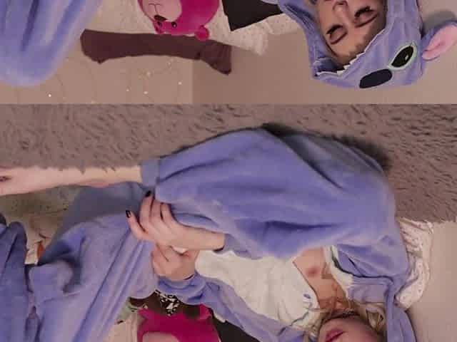 Kigurumi Onesie Ahegao Cute Teen