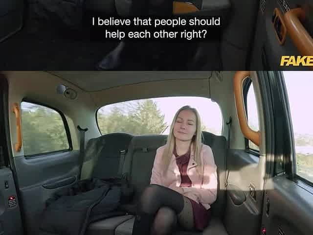 Unemployed and in need of some money - Fake Taxi